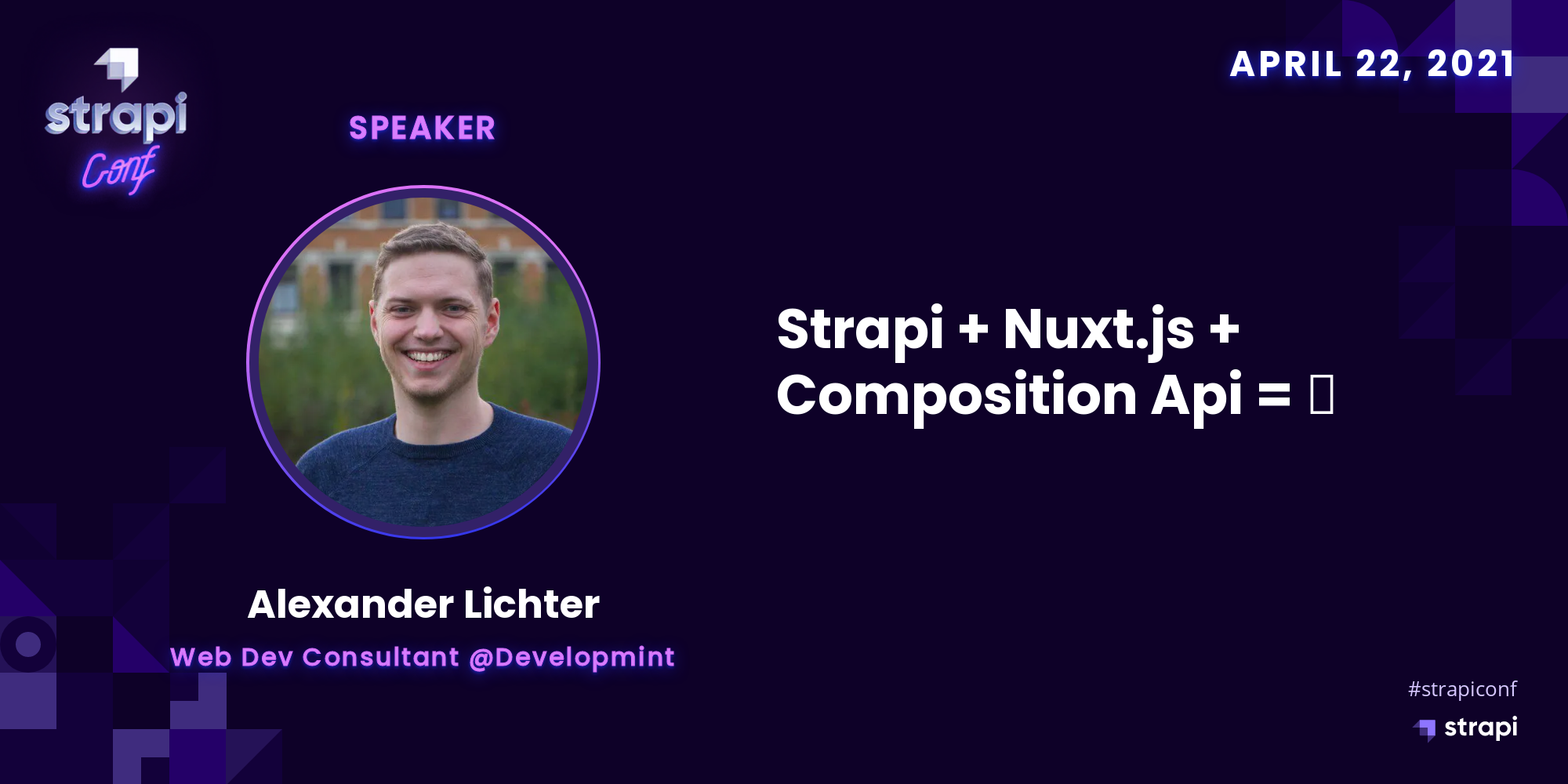 Nuxt + Strapi + Composition API